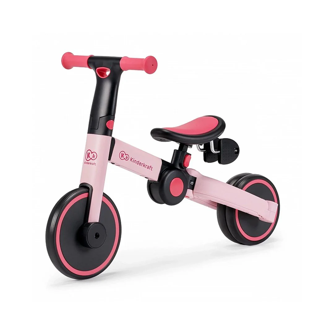Triciclo Evolutivo 3 en 1 4Trike Rosado Kinderkraft-2