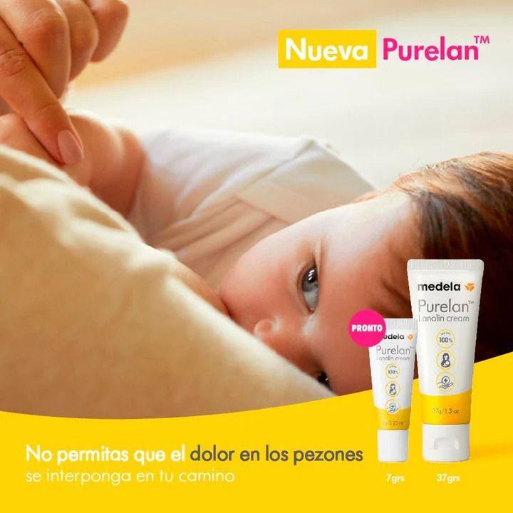 Crema de Lanolina para Pezones Purelan 100 37 gr Medela-4