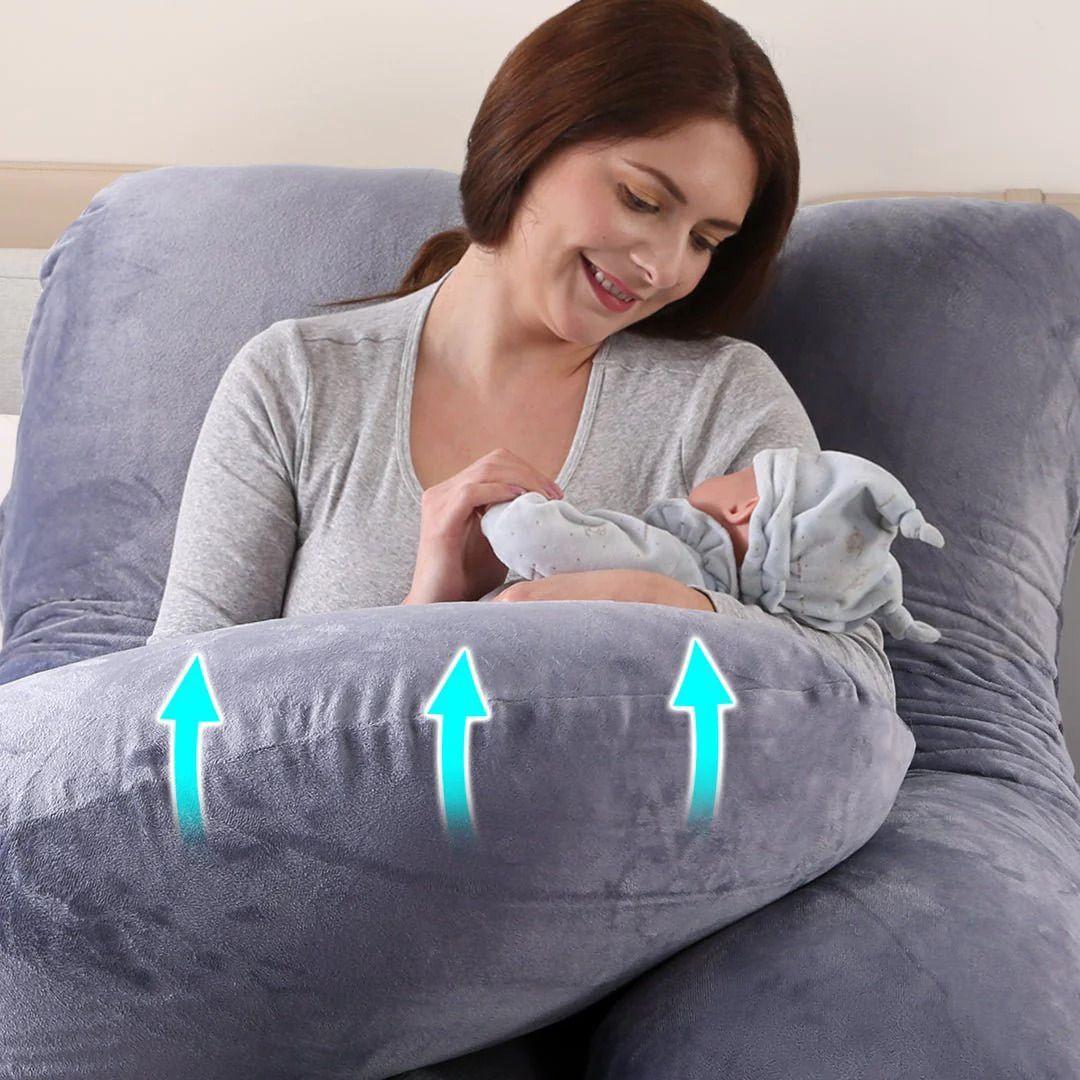 Almohada de Embarazo Forma de U Momcozy-2