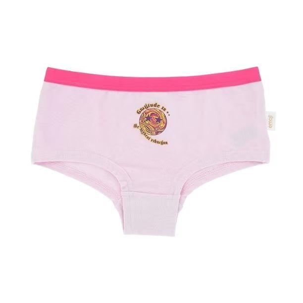 PANTALETA BIPACK CALZON TEENA GRATITUDE PURPLE EMOJI-2