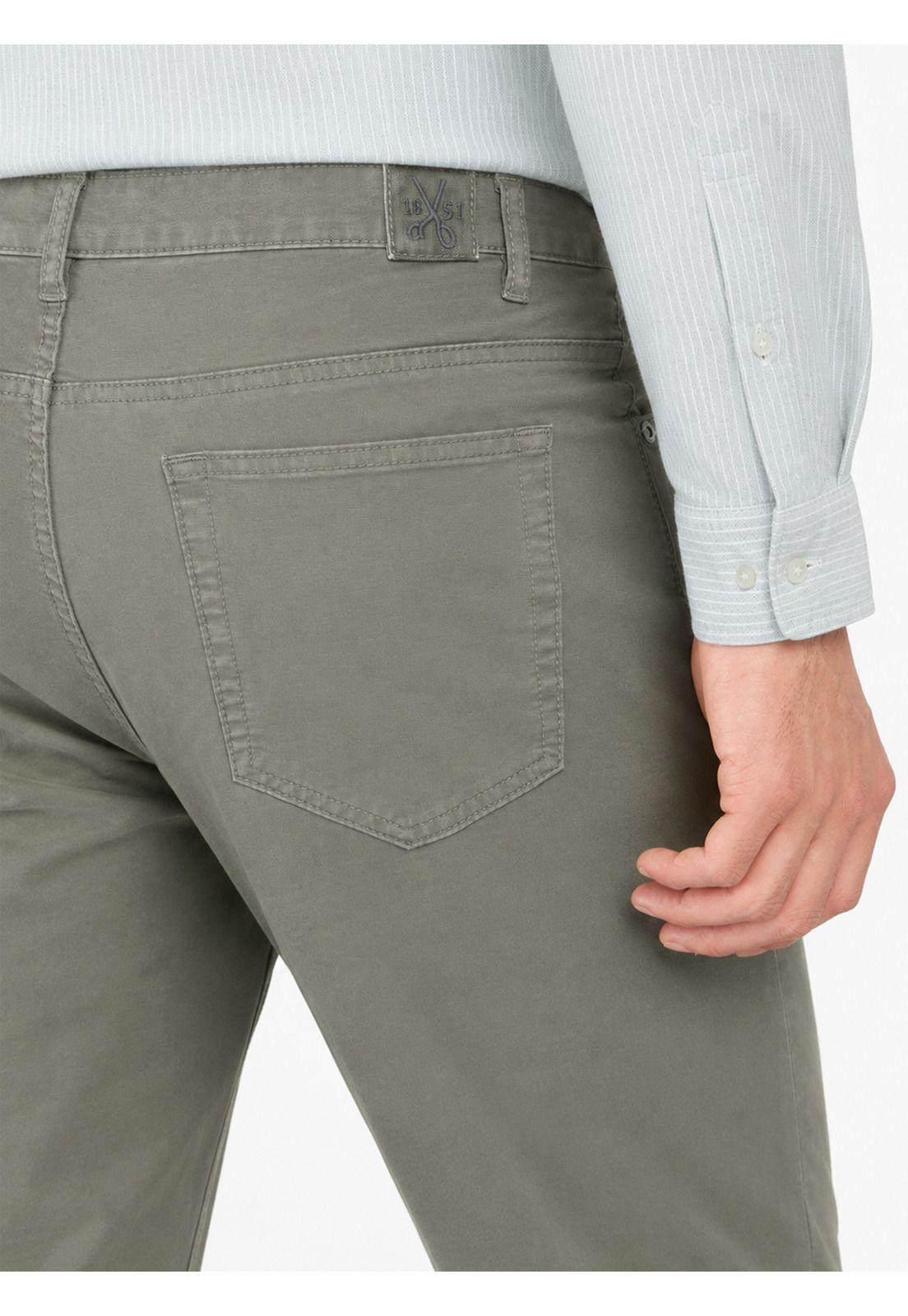 Pantalón 5 Pocket Spandex Regular Fit Verde Arrow PA34081VE-2