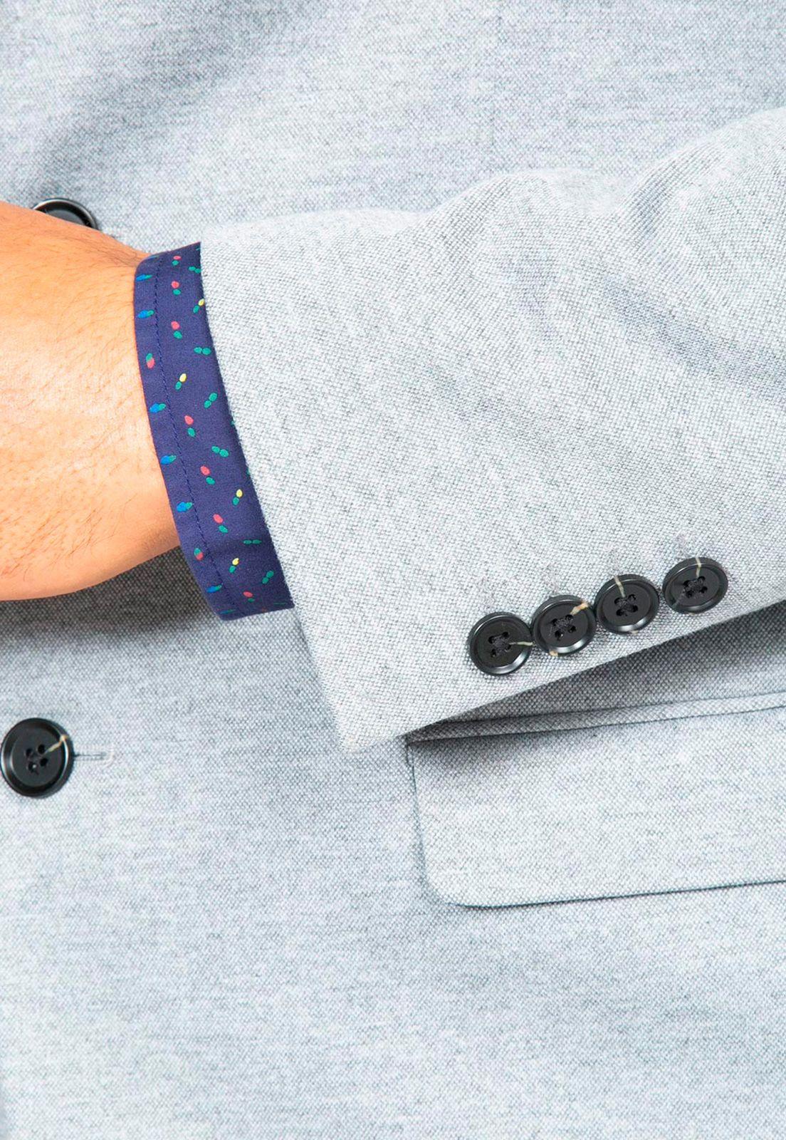 Blazer Casual Gris-3