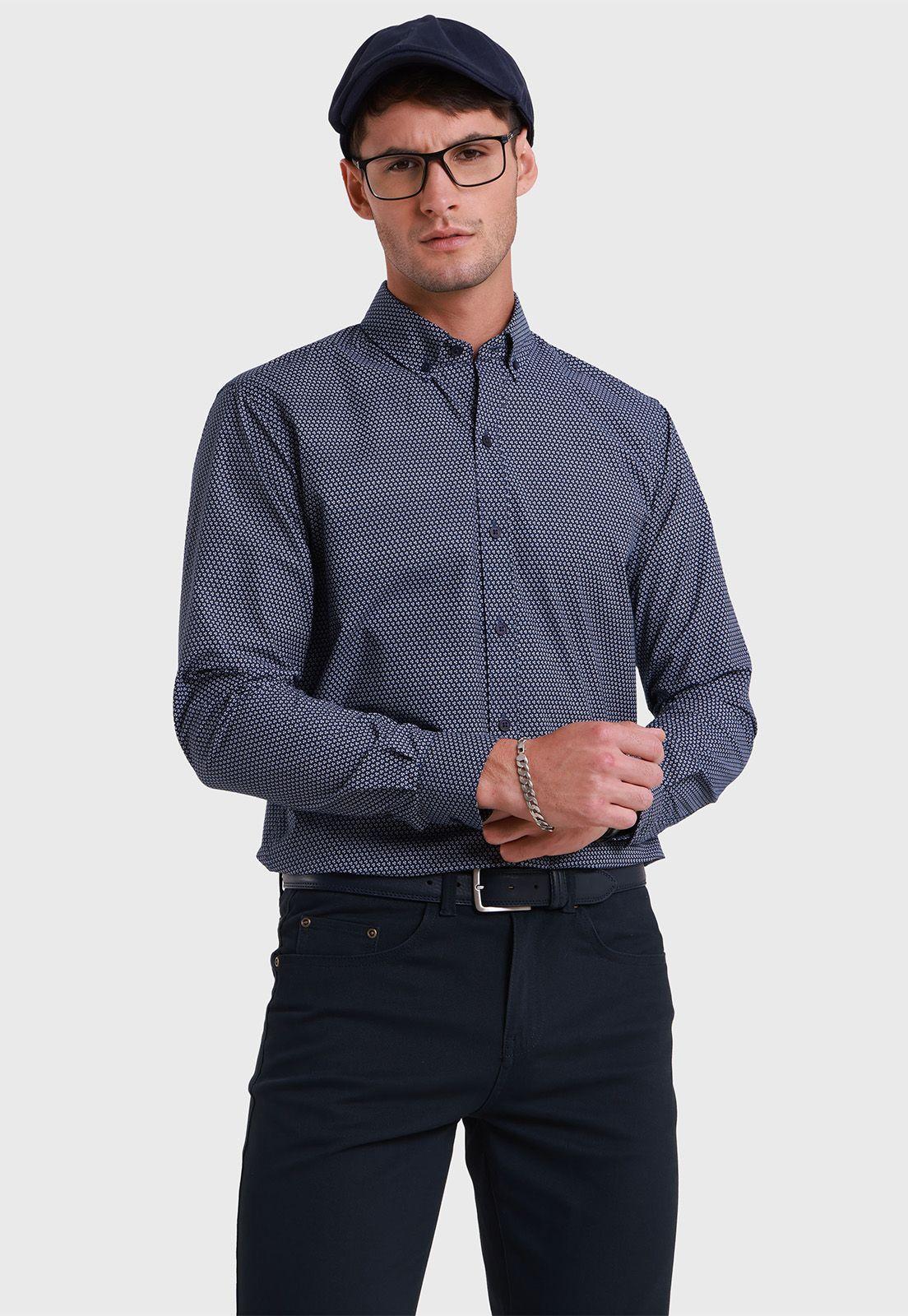 Camisa Print Hombre Guy Laroche-0