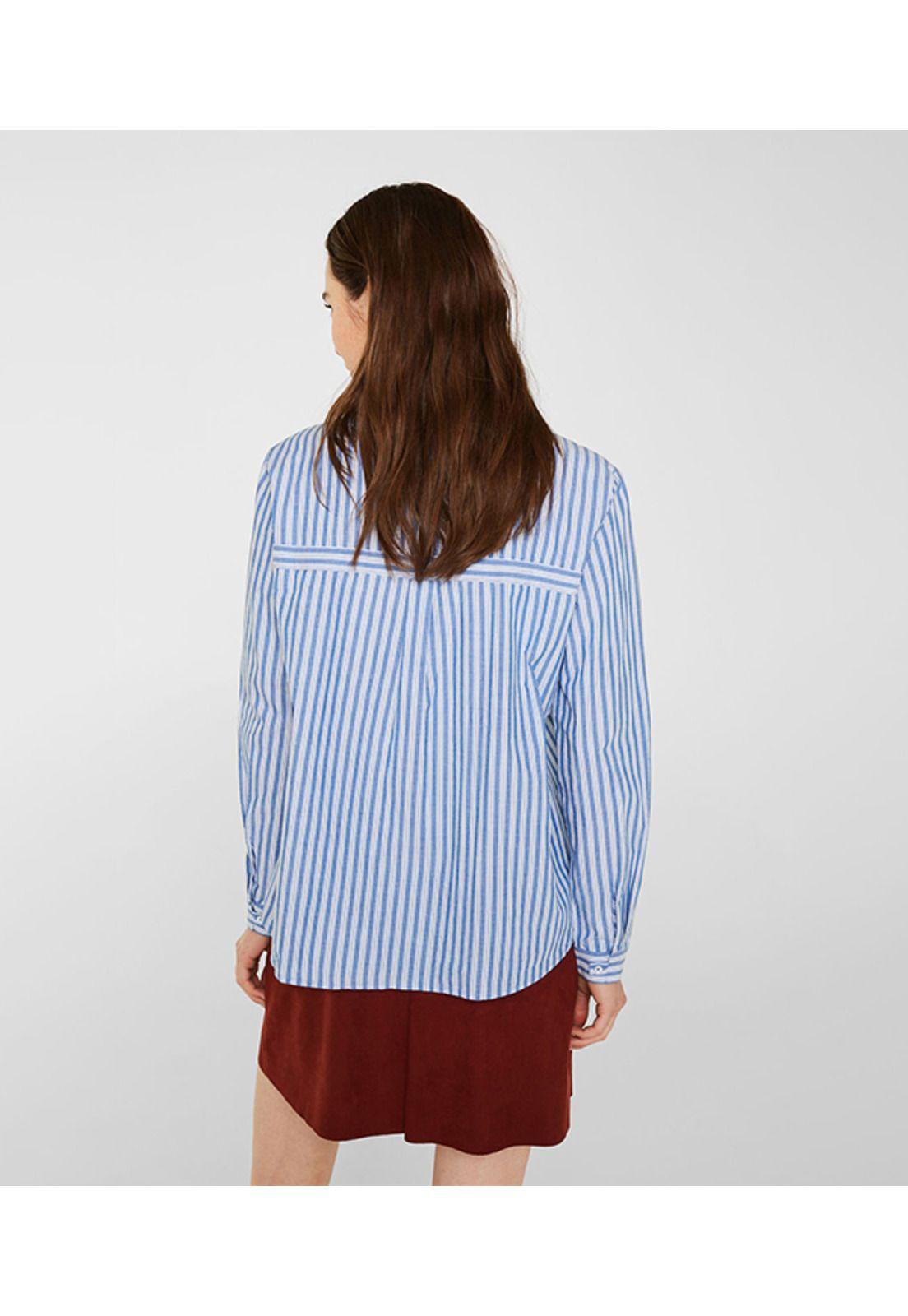 Blusa rayas 100% algodón-1