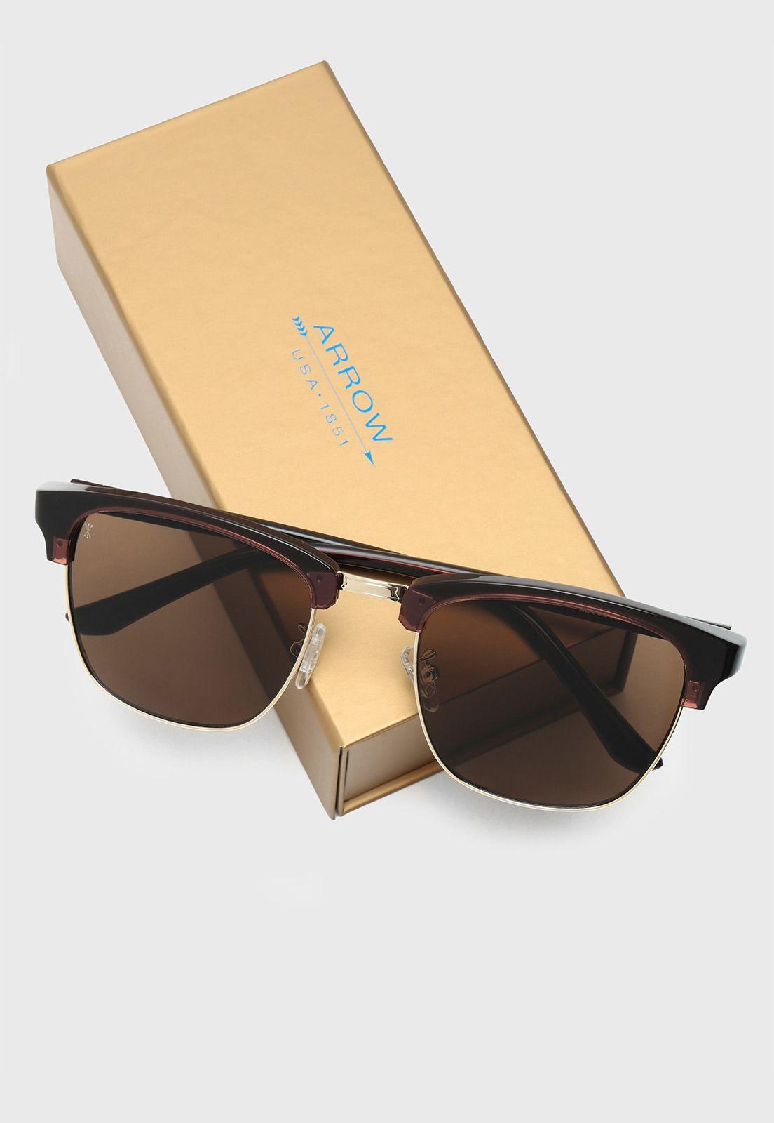 Anteojos De Sol Café Arrow-4
