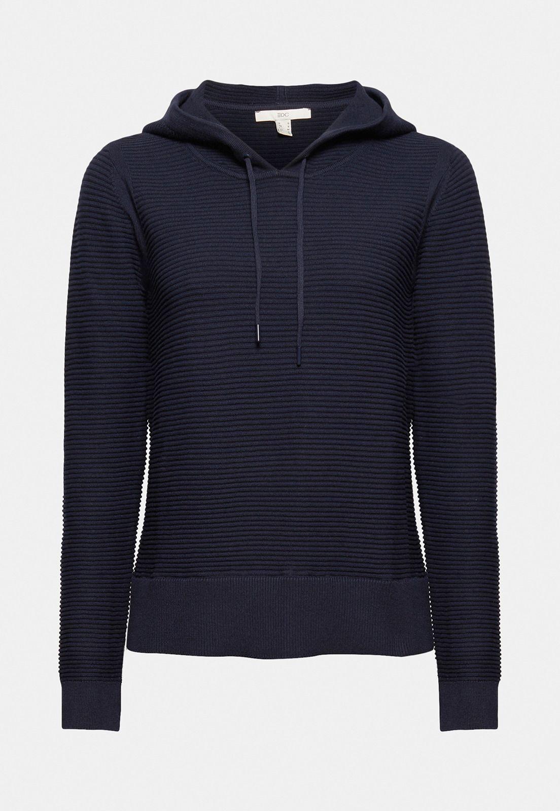 Sweater Mujer Texturado Con Capucha Esprit-3