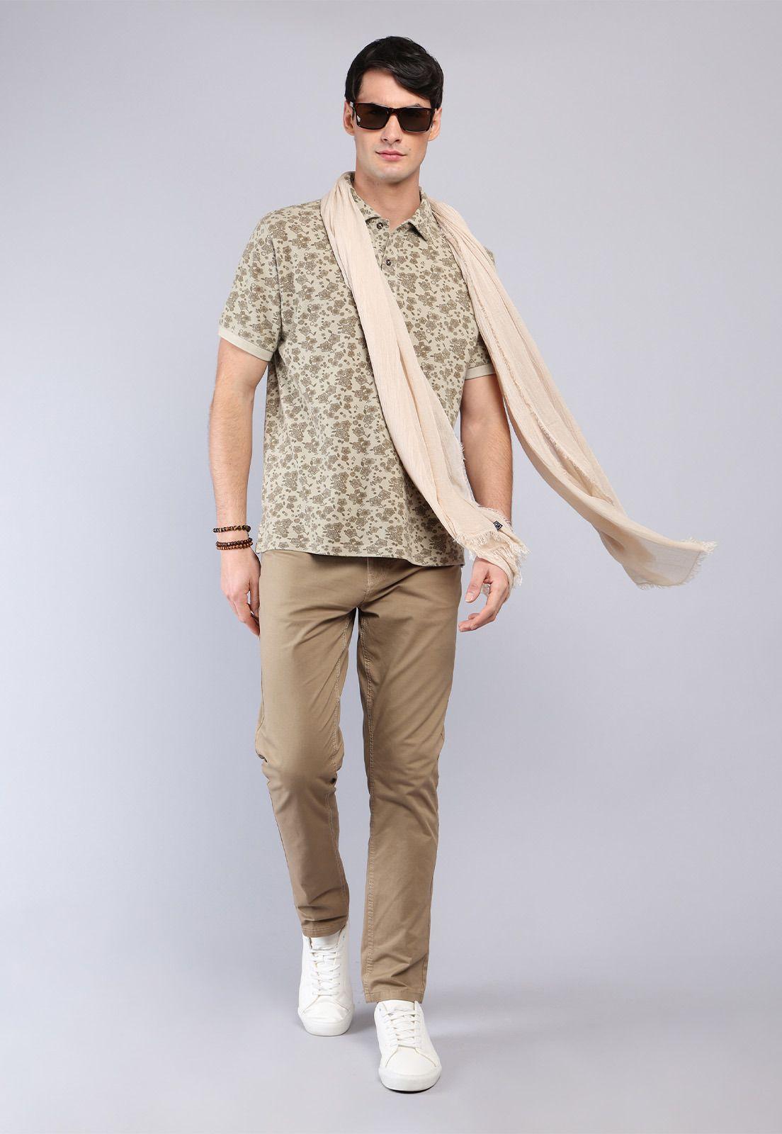 Polera Pique Stone wash Arrow PO32024CA-3