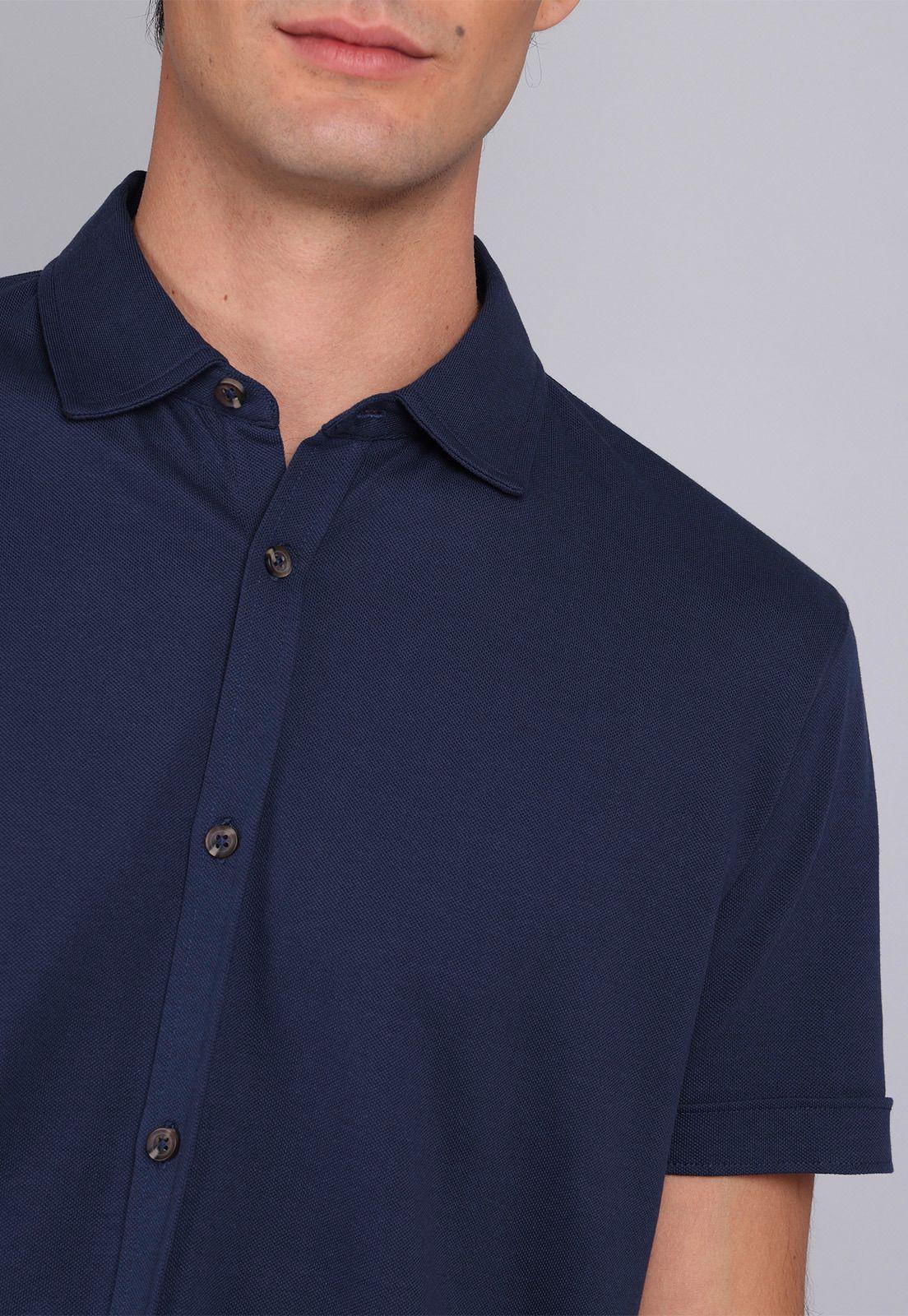 Polera Abotonada Spandex Arrow PO32019AZ-2