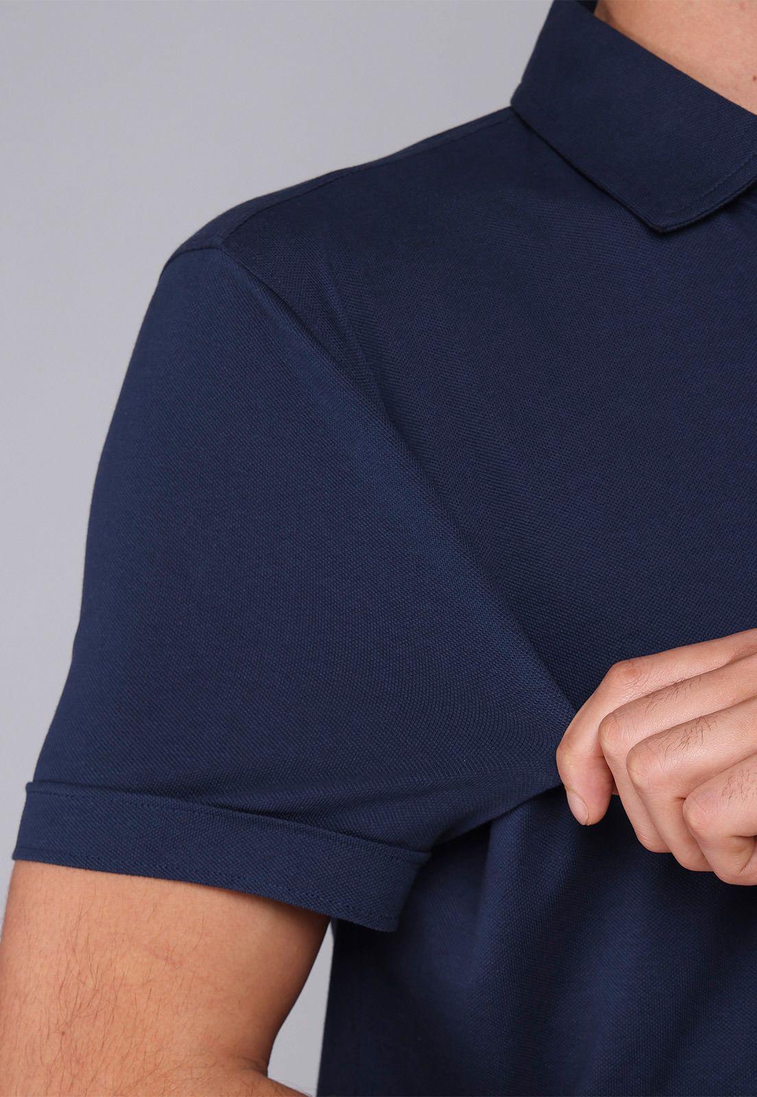 Polera Abotonada Spandex Arrow PO32019AZ-4