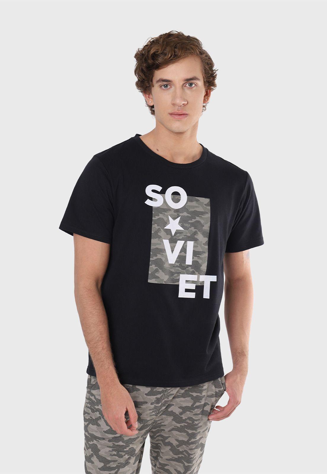 Pijama Hombre Manga Corta Soviet SPH2W02NE-3