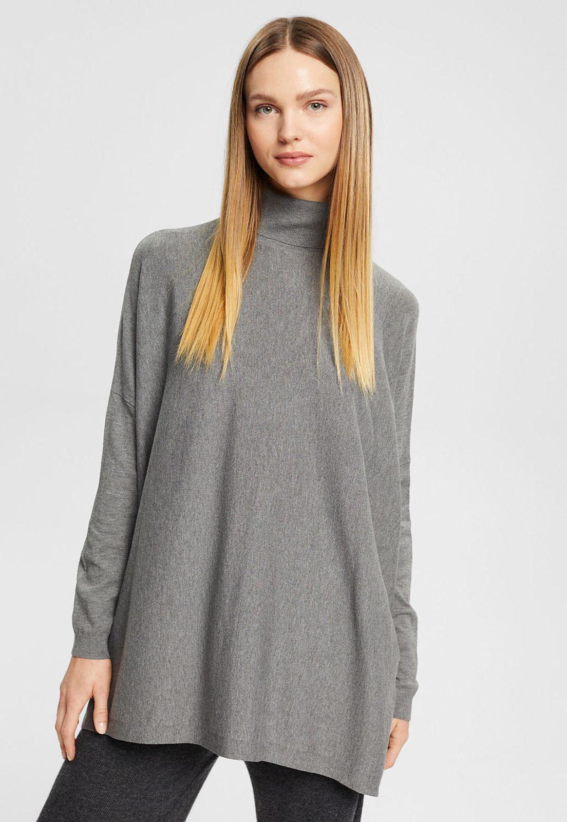 Sweater De Corte Holgado Mujer Esprit-0