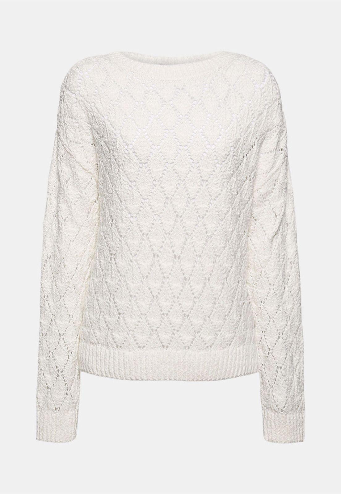 Sweater Mujer Con Diseño Calado Esprit-3