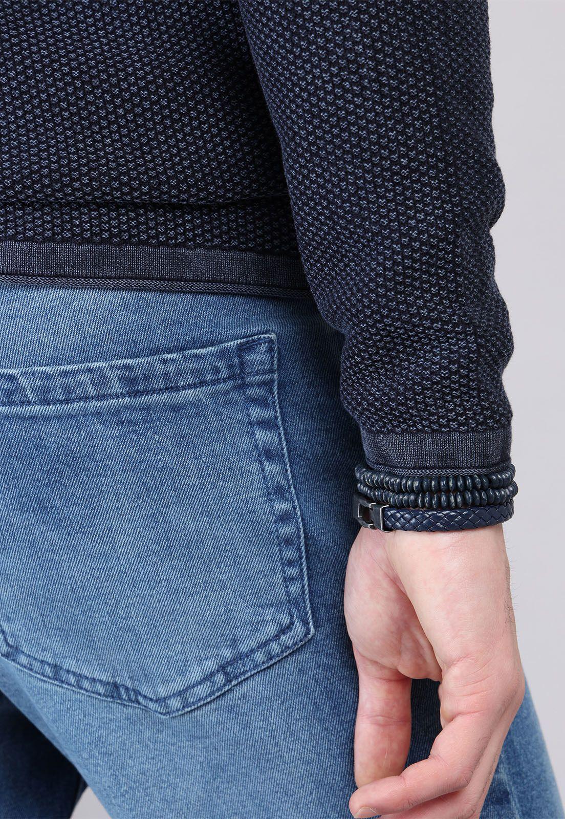 Sweater Cuello Redondo Stone Wash Soviet SCVI030NB-4