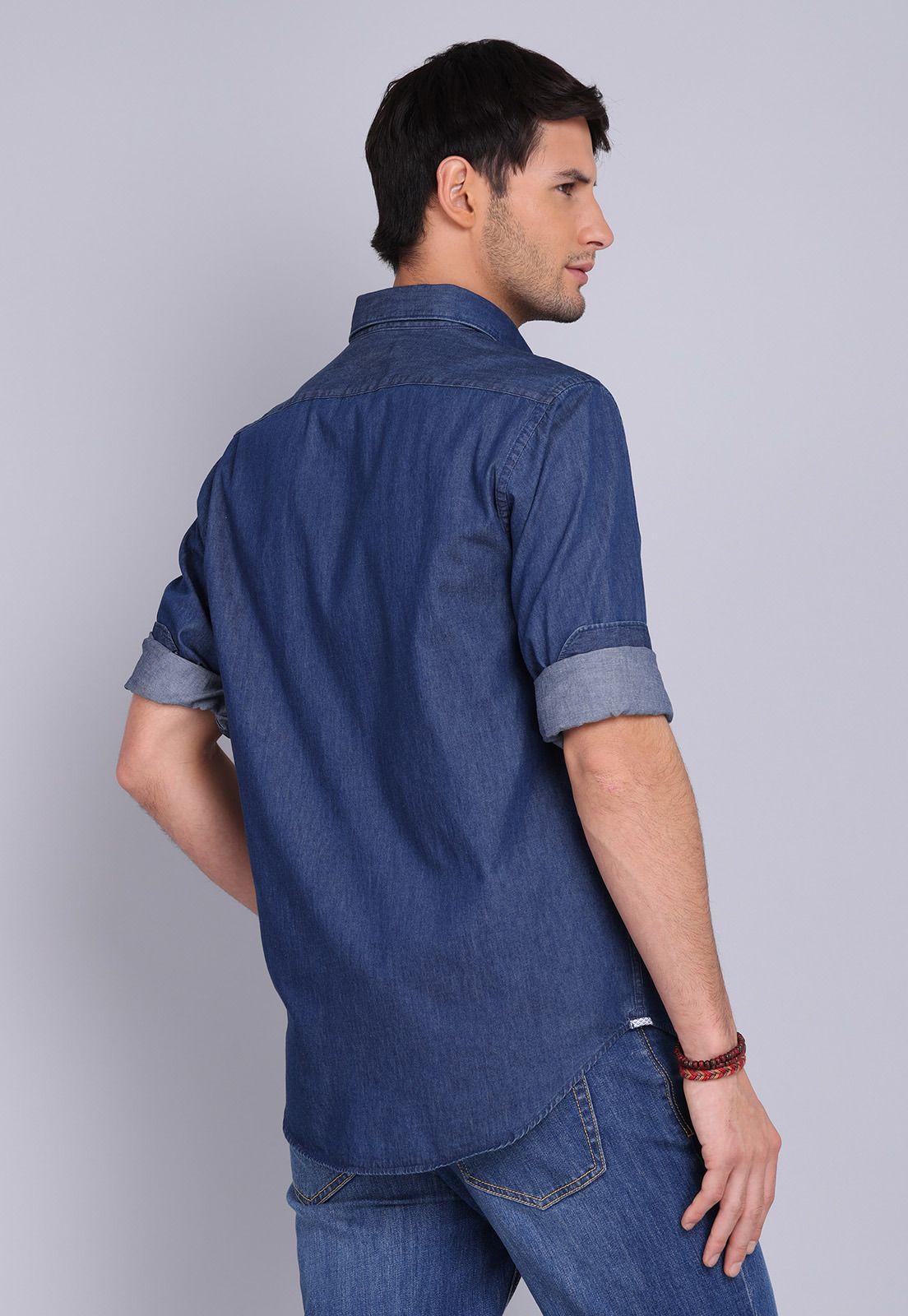 Camisa Denim Manga Larga Arrow CM3051SAZ-3