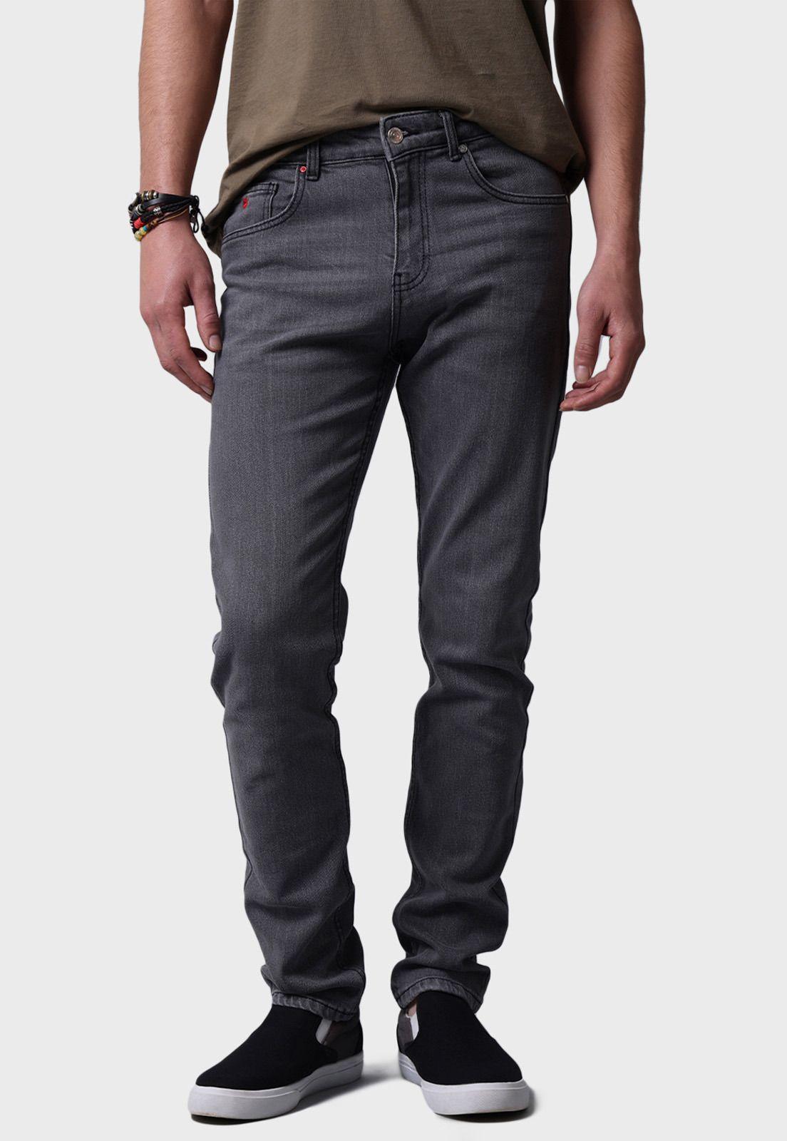 Jeans Slim Fit Hombre Soviet SJEH616GR-0