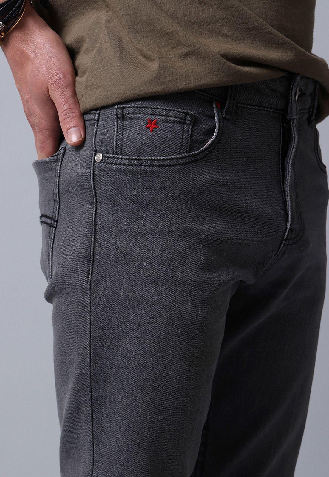 Jeans Slim Fit Hombre Soviet SJEH616GR-2