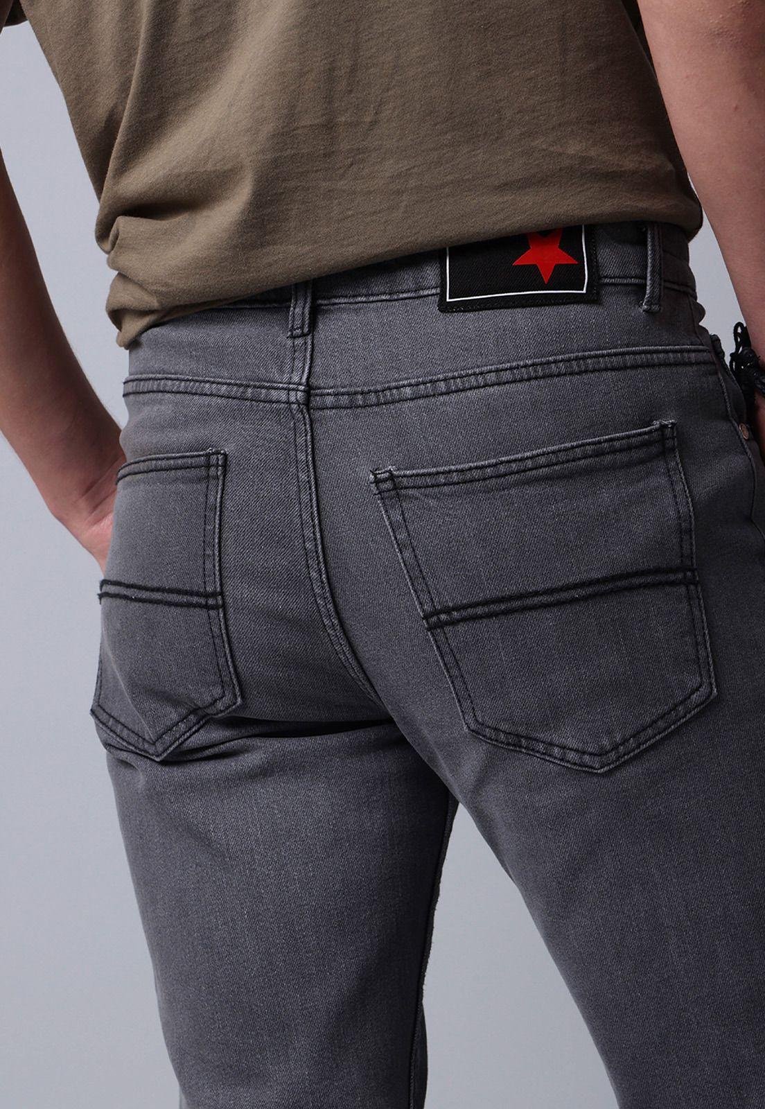 Jeans Slim Fit Hombre Soviet SJEH616GR-3