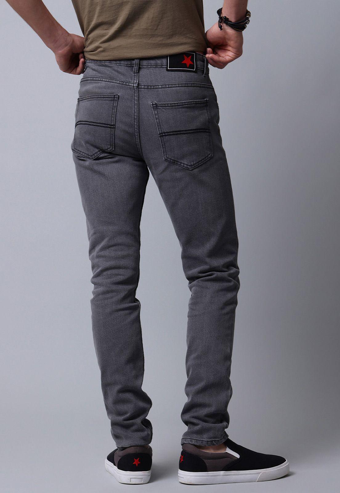 Jeans Slim Fit Hombre Soviet SJEH616GR-4