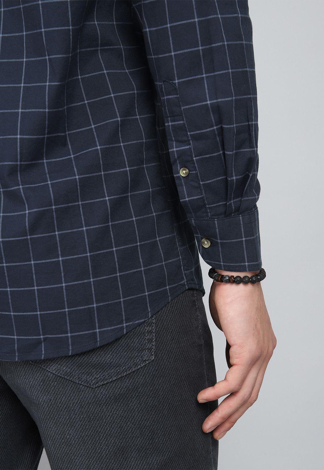 Camisa Cuadros Spandex Arrow CM31042NB-5