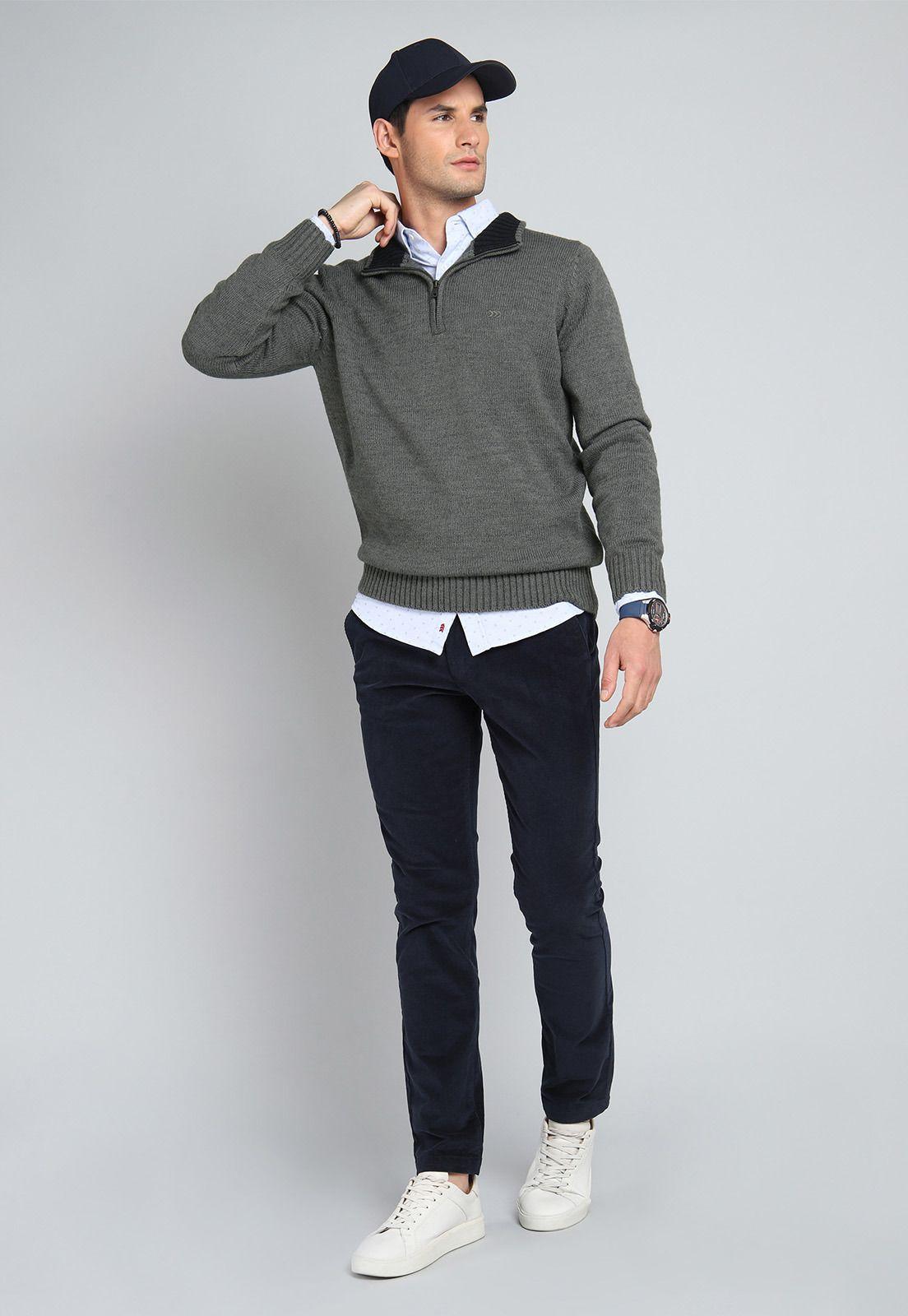 Sweater Cuello Alto Arrow SW31050GR-3