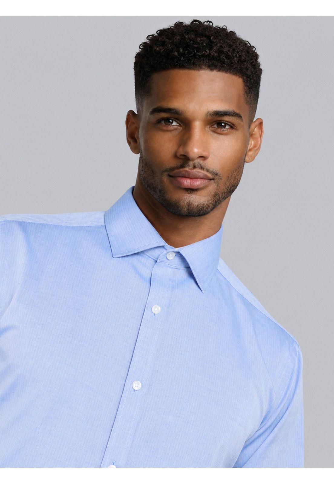 Camisa Formal Texturada Van Heusen VHCM580AZ-3