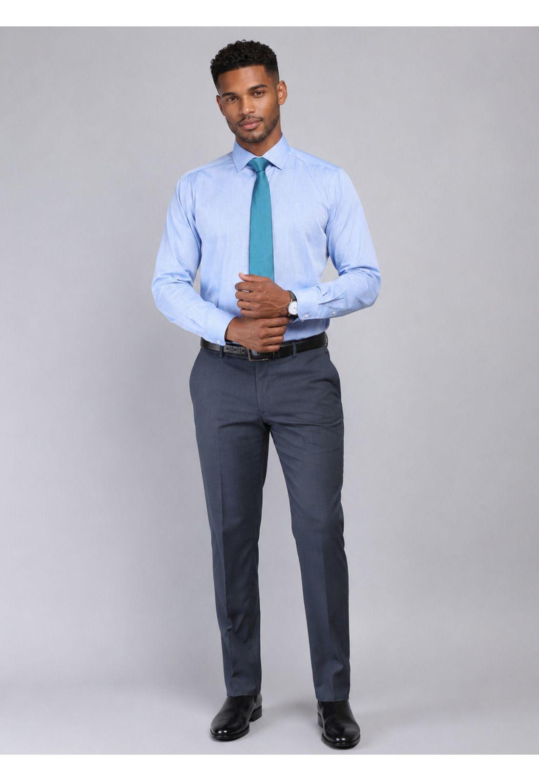 Camisa Formal Texturada Van Heusen VHCM580AZ-4