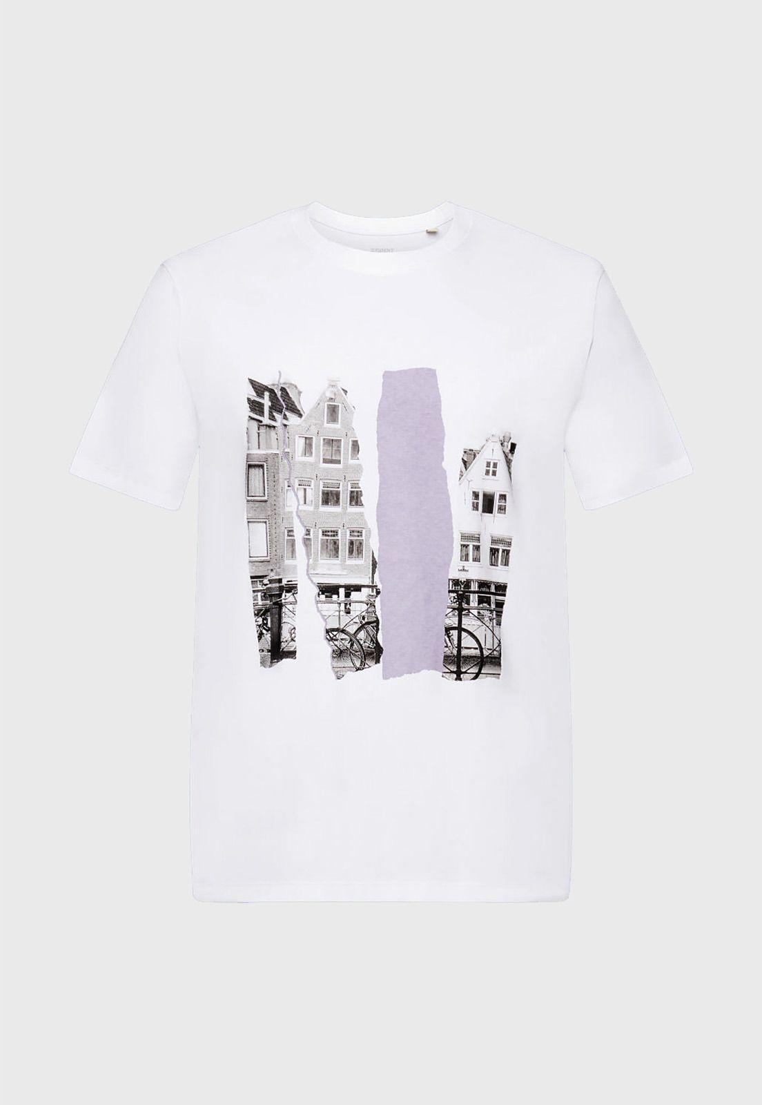Polera Cuello Redondo Hombre Esprit 053EE2K315-3