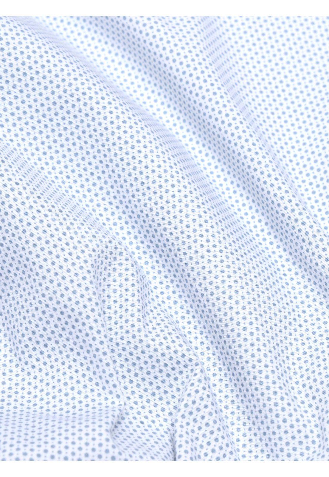 Camisa Print Spandex Regular Fit Celeste Arrow CM33017CE-6