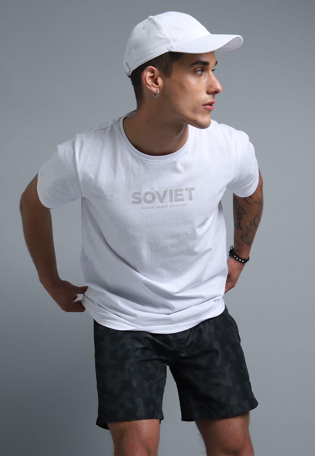 Polera Cuello Redondo Hombre Soviet SPOH690BL-2