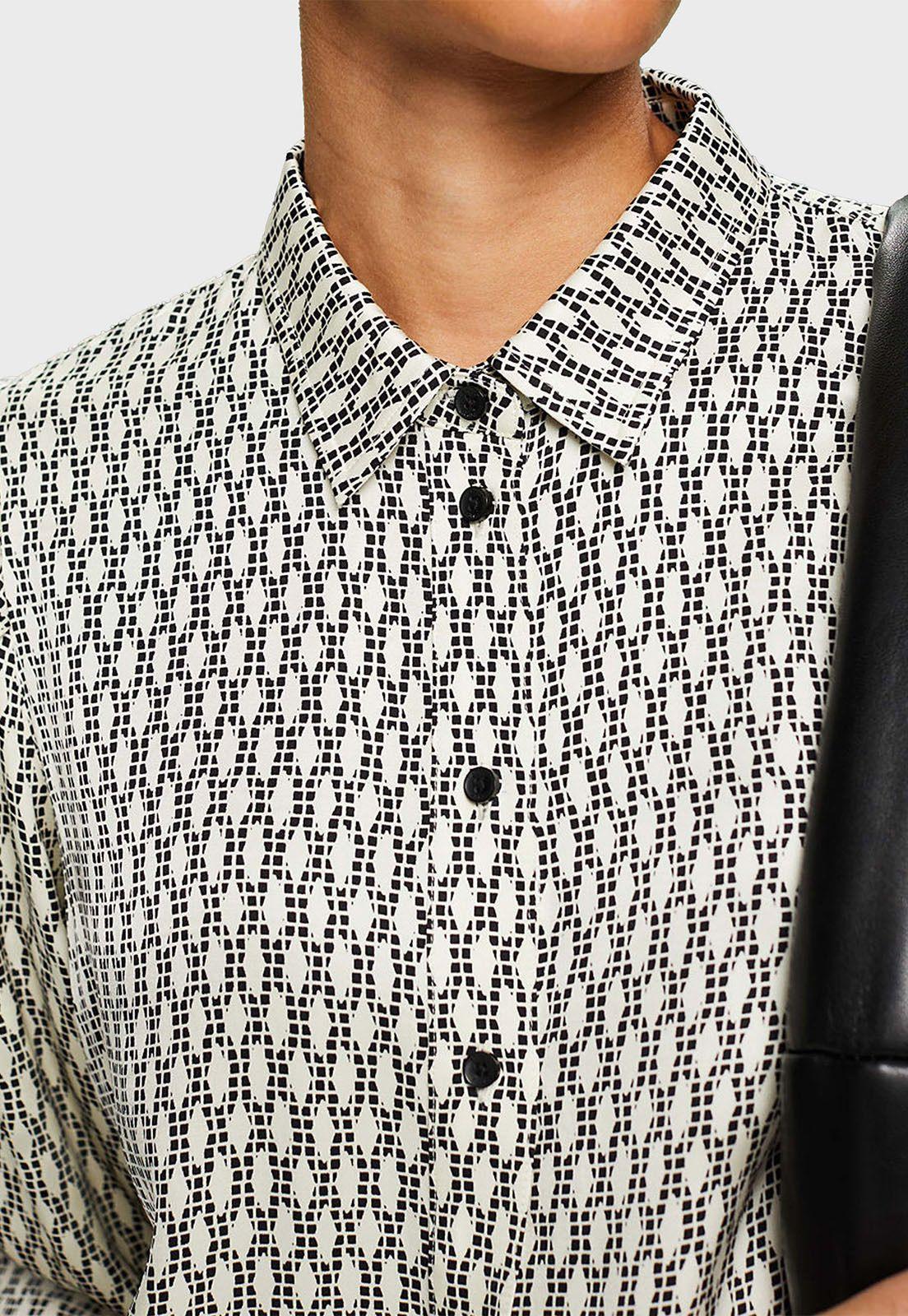 Blusa Camisera Estampada Mujer Esprit 014EE1F304-5