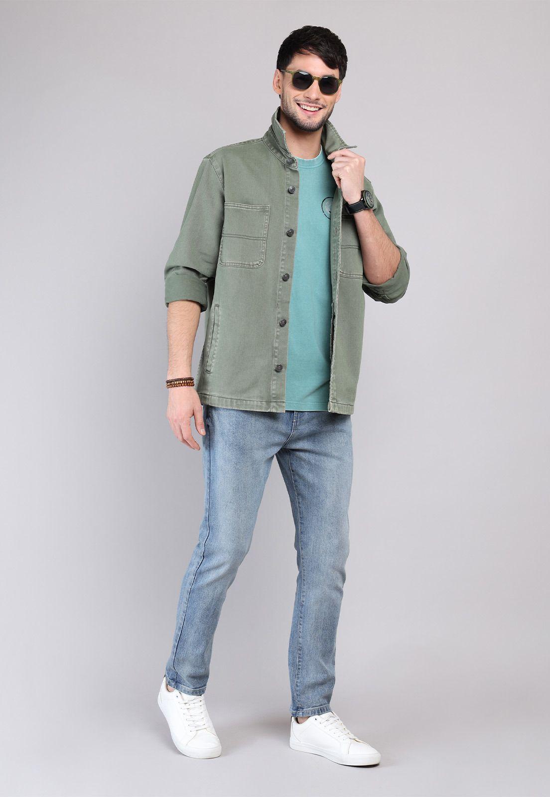 Chaqueta Denim Stone Wash Soviet SCVG051OL-3