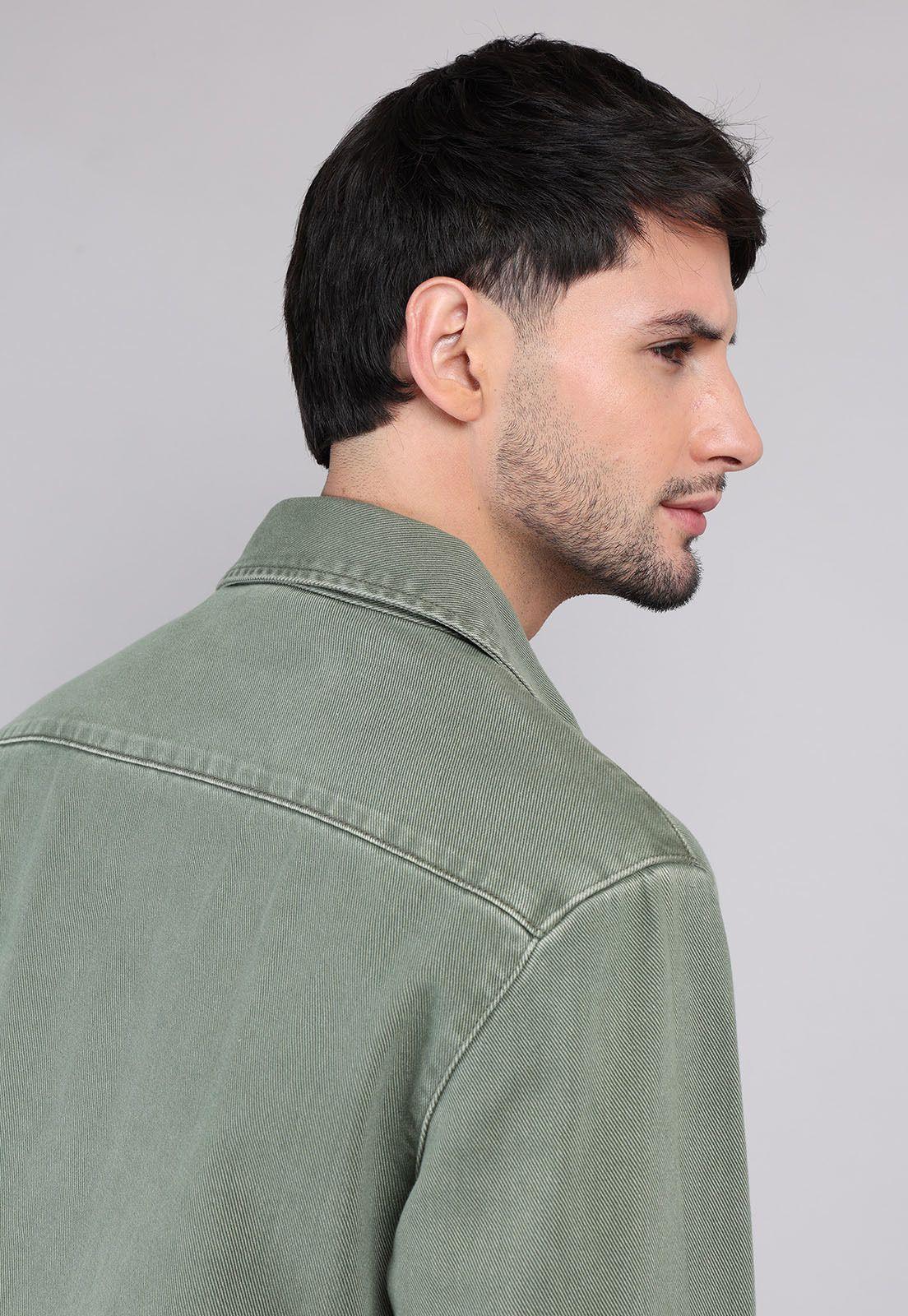 Chaqueta Denim Stone Wash Soviet SCVG051OL-5