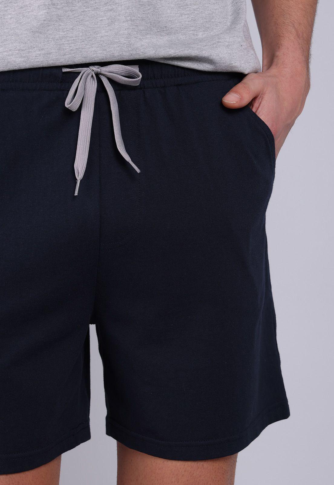 Pijama Corto Cuello En V Arrow P1V3003GR-4