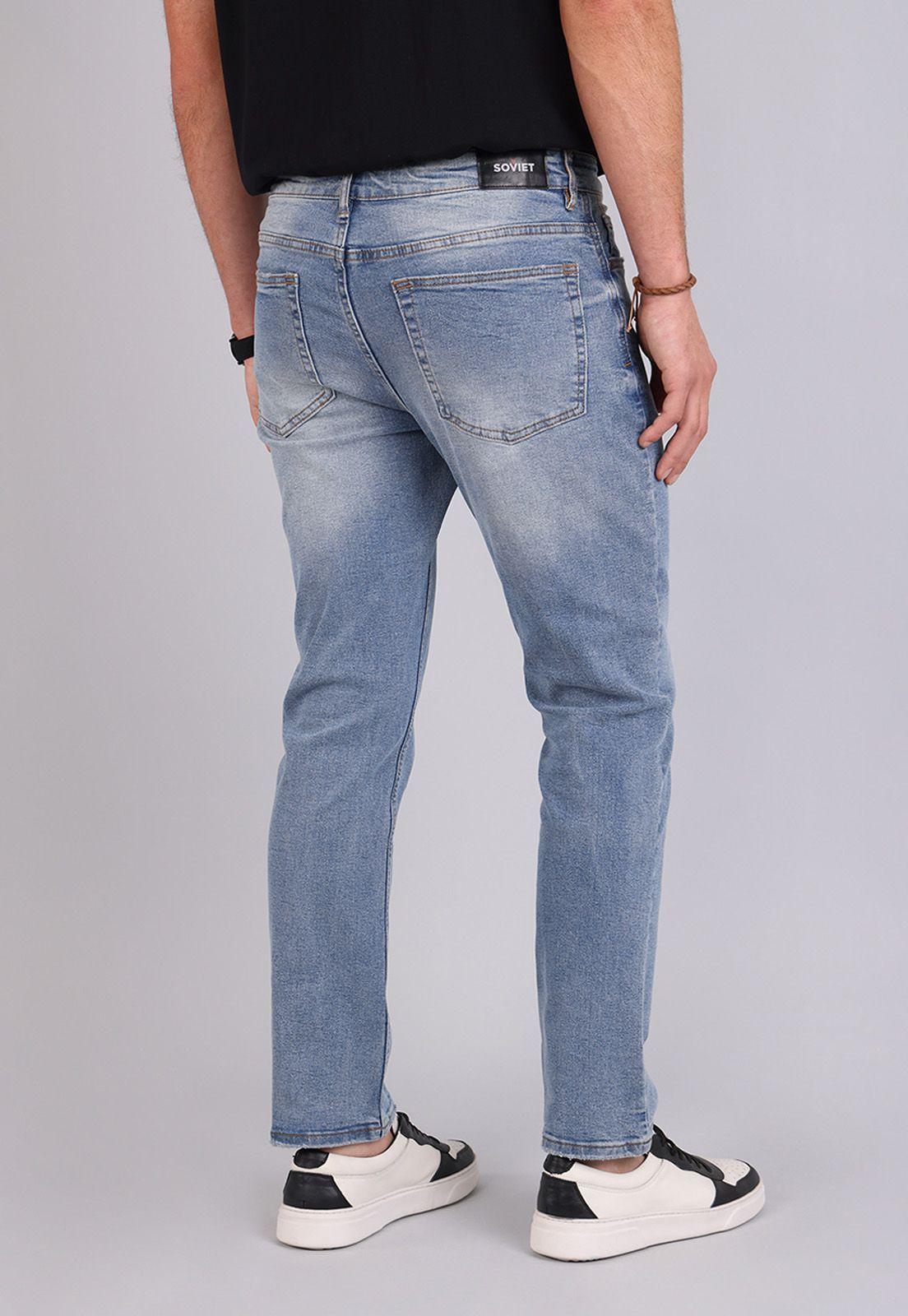 Jeans Straight Fit Hombre Soviet-1