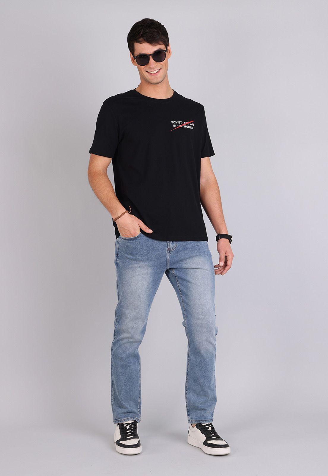 Jeans Straight Fit Hombre Soviet-3