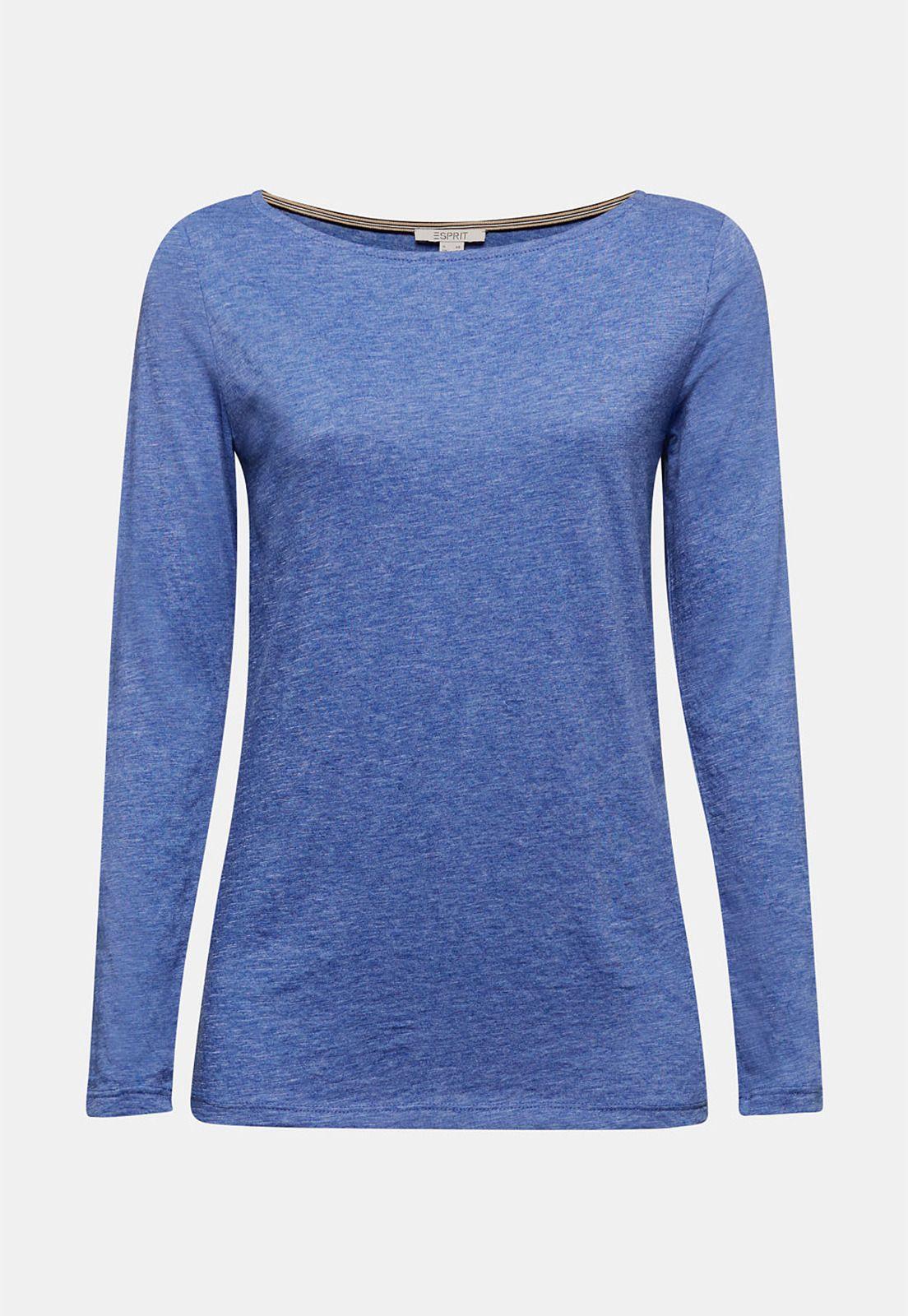 Polera Mujer Manga Larga Jaspeada Esprit-3