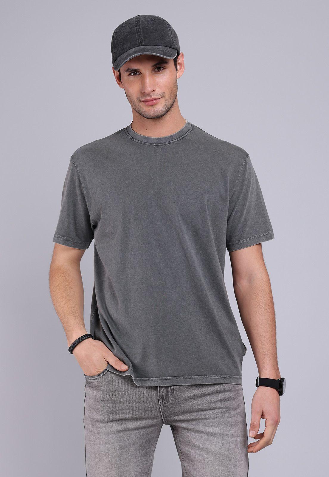 Polera Cuello Redondo Stone Wash Soviet BVSHK10GR-0