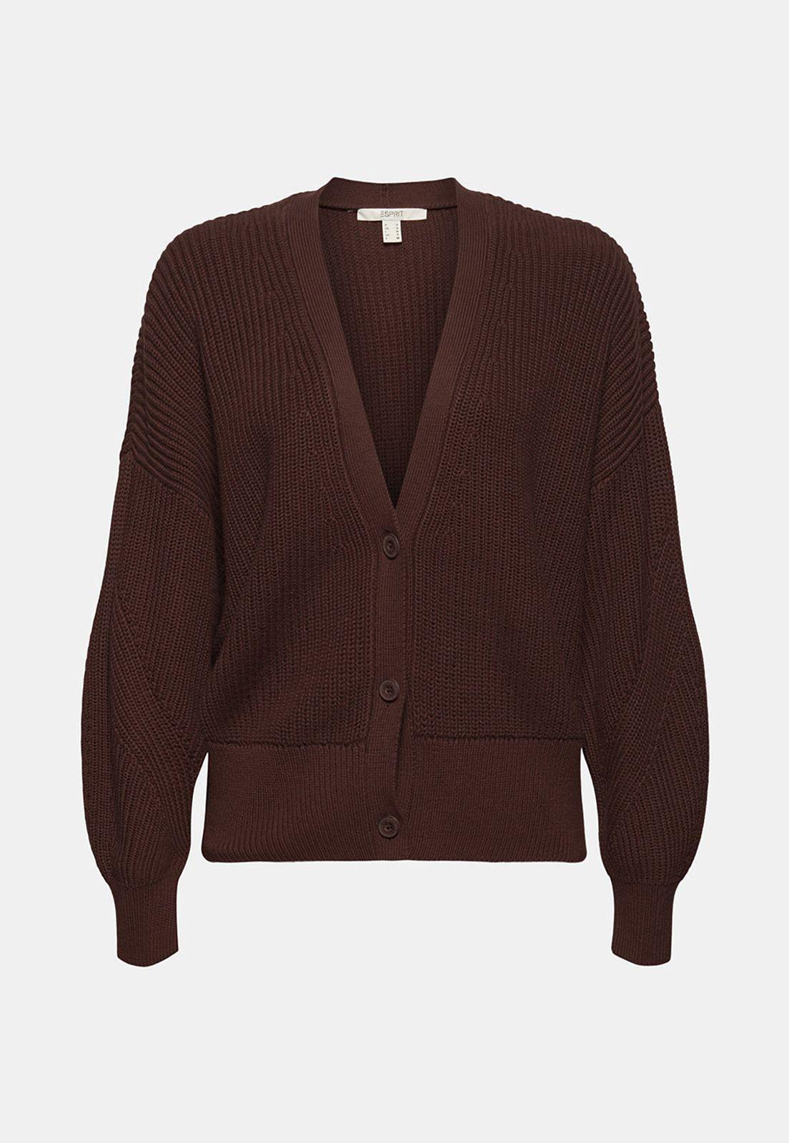 Cardigan Mujer Liso Con Botones Esprit-3