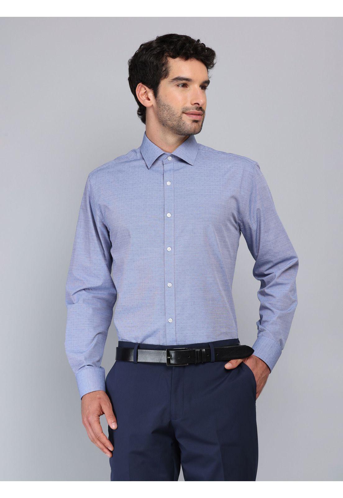 Camisa Formal Texturada Van Heusen VHCM569AZ-0