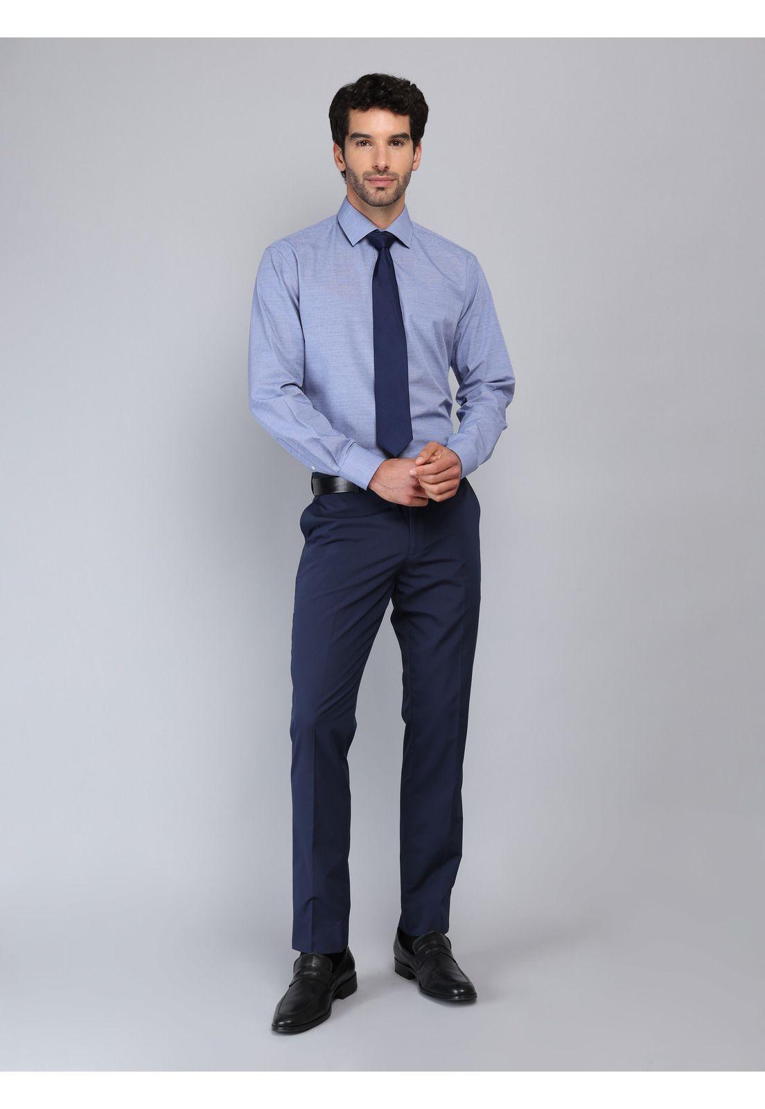 Camisa Formal Texturada Van Heusen VHCM569AZ-4