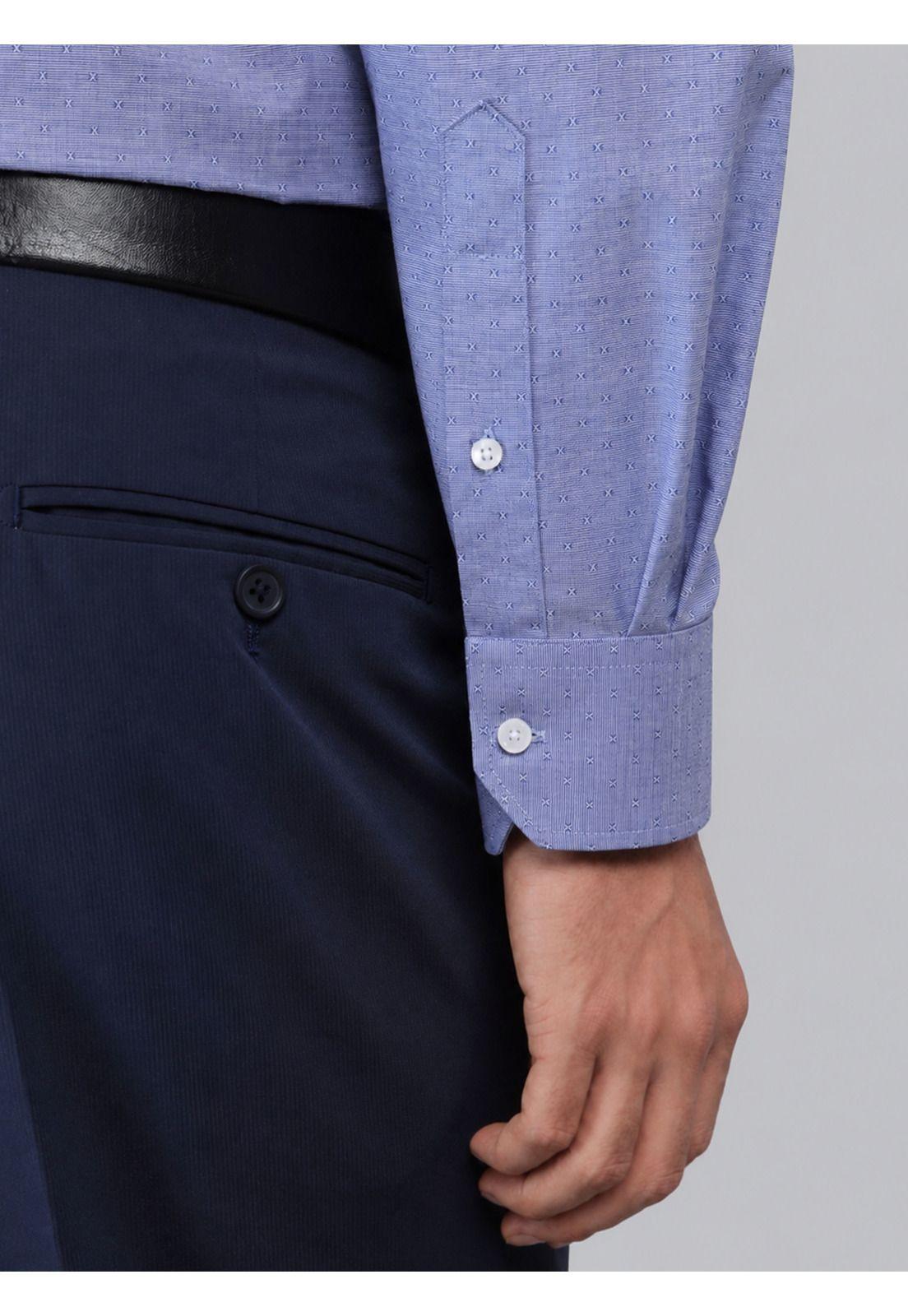 Camisa Formal Texturada Van Heusen VHCM569AZ-4