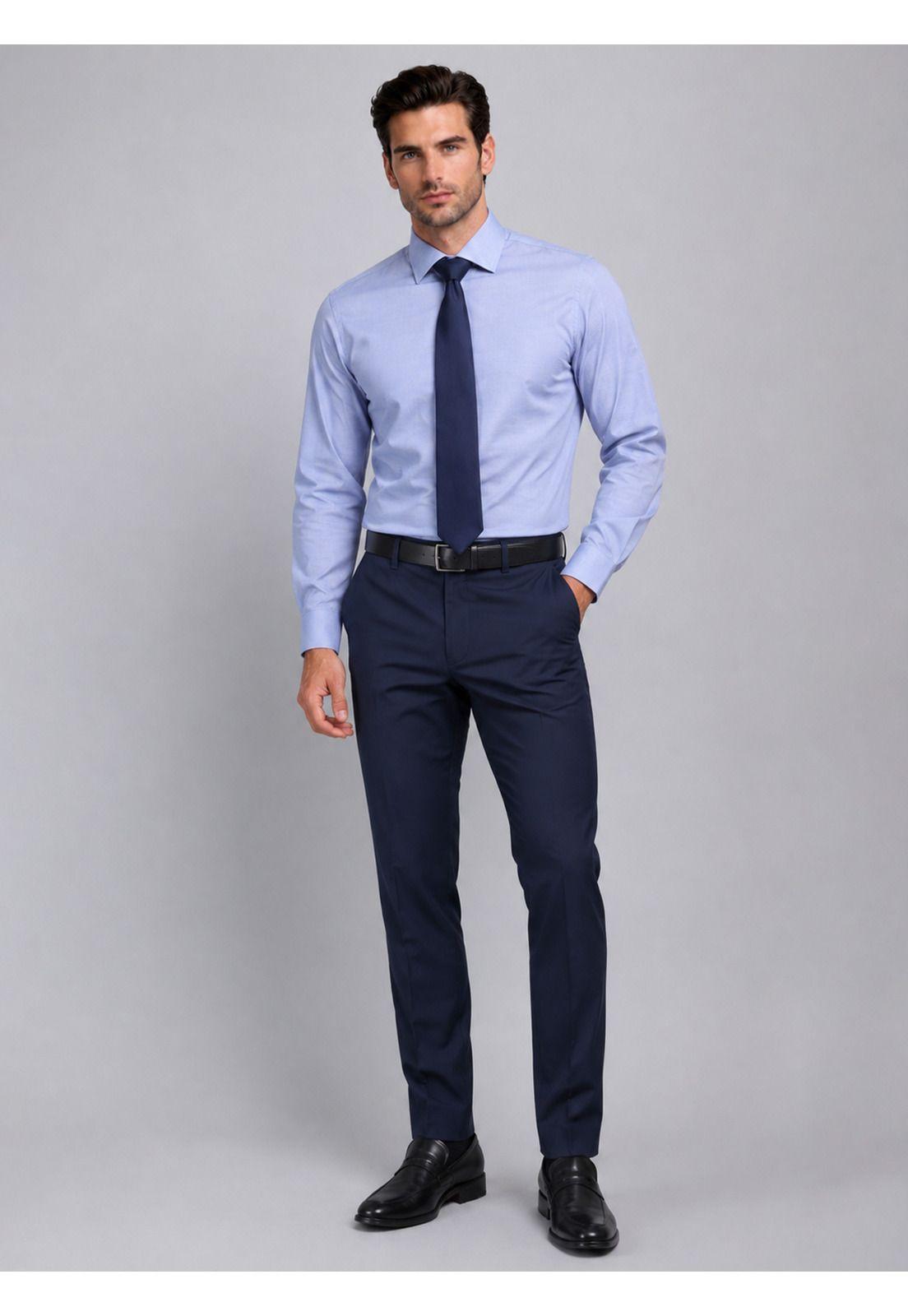 Camisa Formal Texturada Van Heusen VHCM569AZ-5