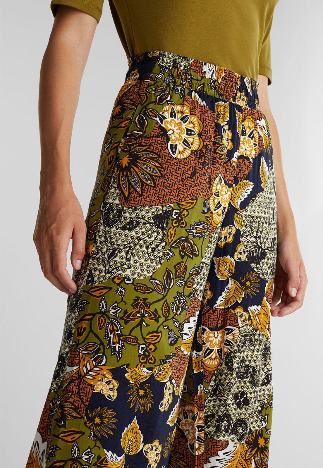 Pantalón Con Estampado Esprit-2