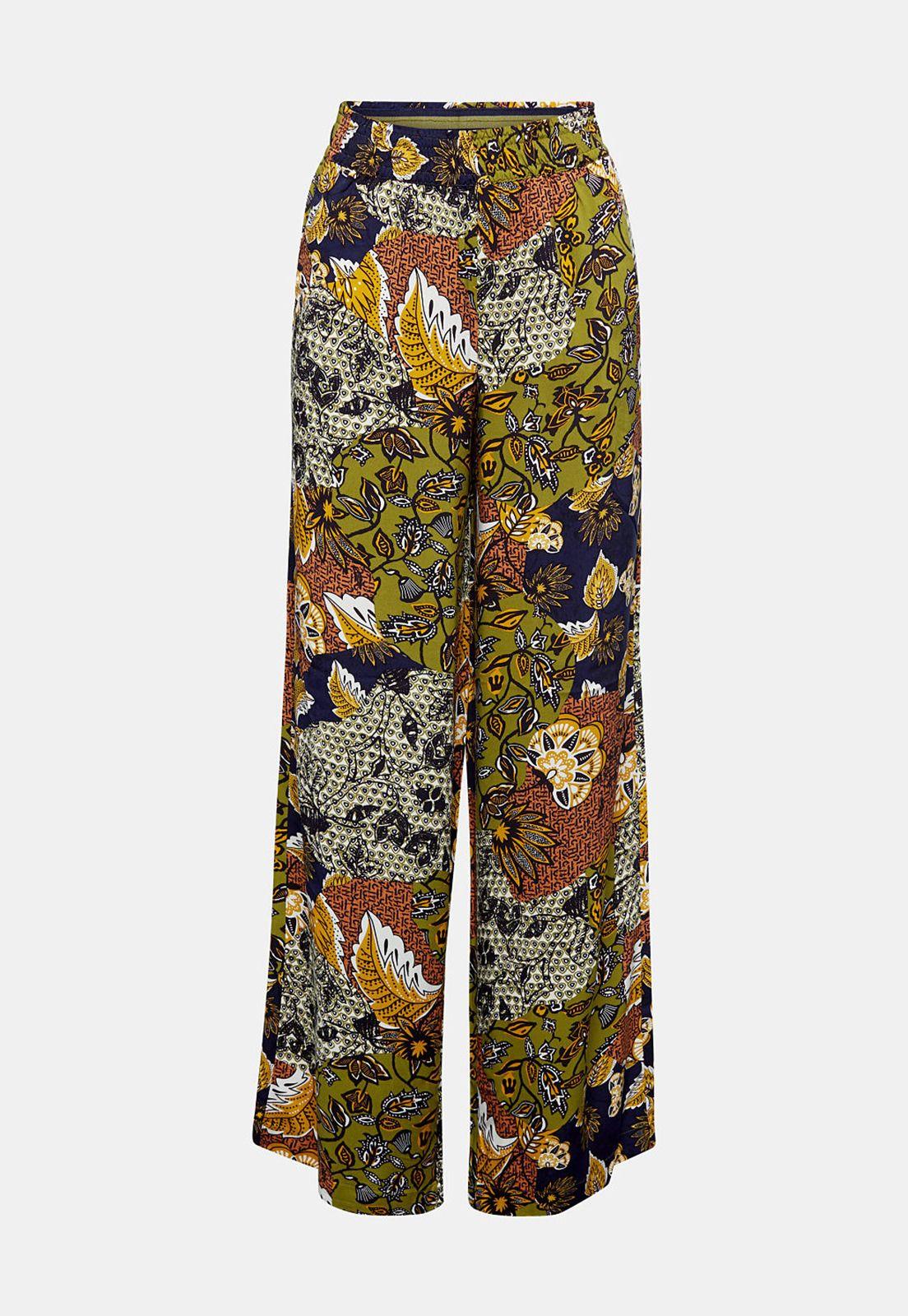 Pantalón Con Estampado Esprit-3