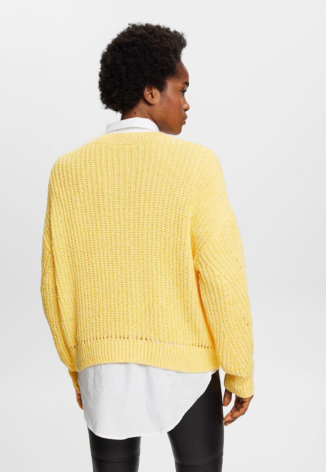 Sweater Con Diseño Trenzado Mujer Esprit-1