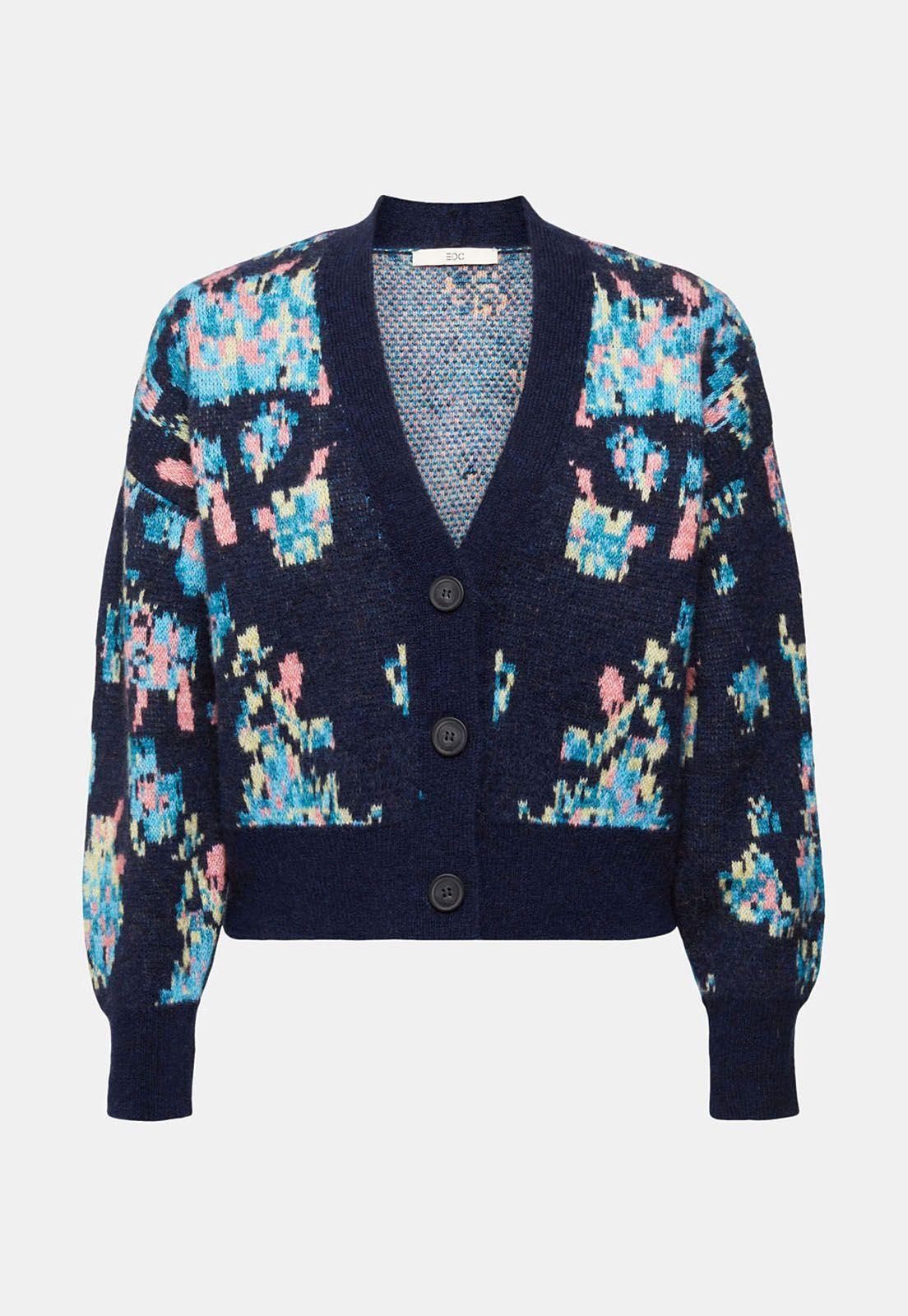 Cárdigan Jacquard Mujer Esprit-3