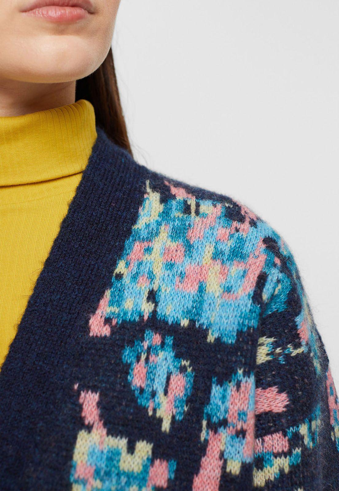 Cárdigan Jacquard Mujer Esprit-2