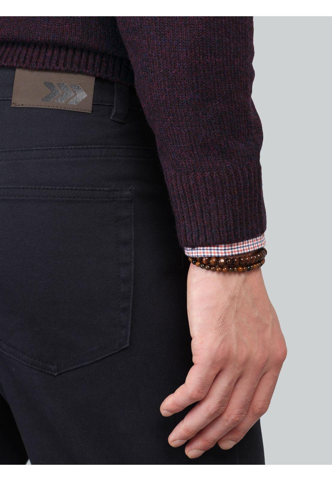 Sweater Cuello Redondo Regular Fit Púrpura Arrow SW33099PU-4