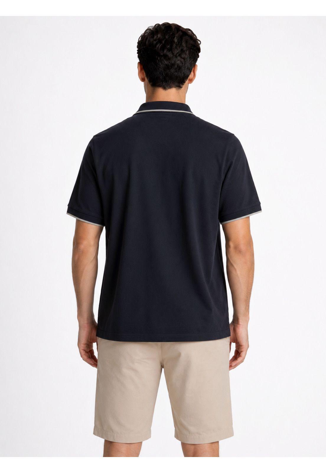 Polera Pique Regular Fit Azul Marino Piero Butti PBDVK53NB-1