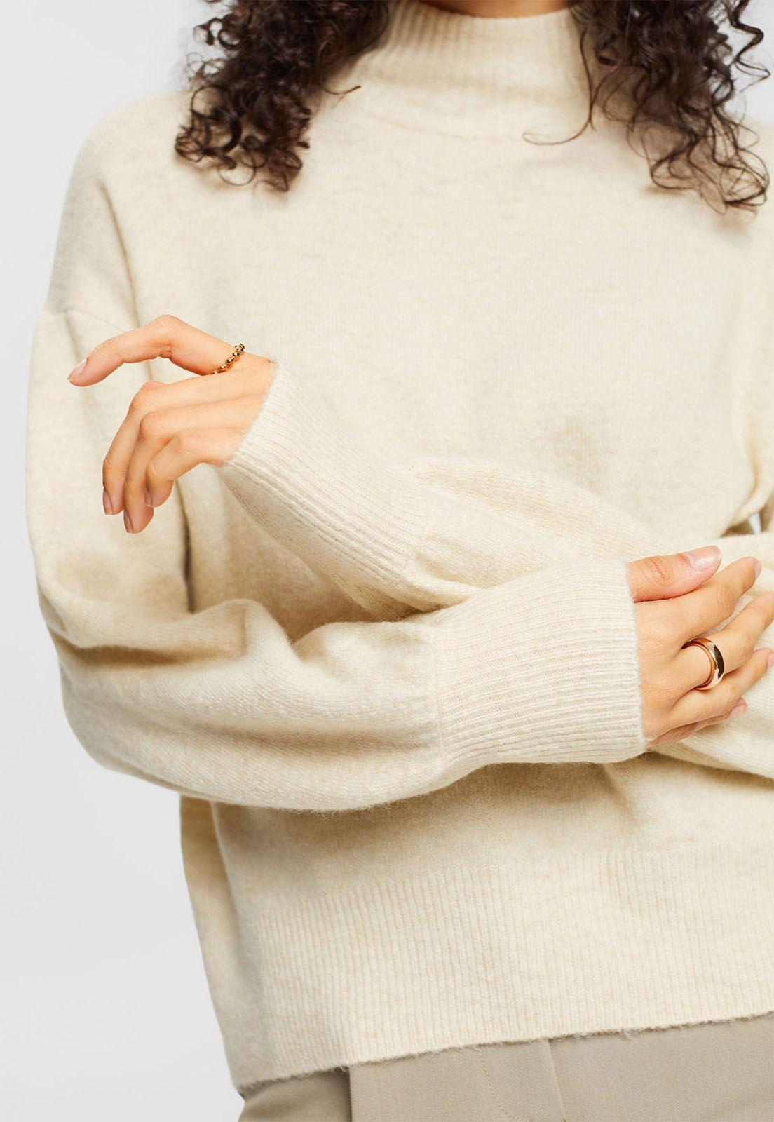 Sweater De Cuello Alto Mujer Esprit-2